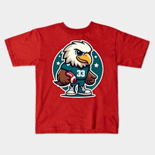 American Football Eagle Kids T-Shirt